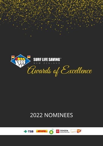 2022 Nominees Booklet - National Awards of Excellence