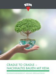 Cradle to Cradle - Nachhaltig Bauen mit KEIM