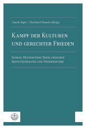 Sarah Jäger | Eberhard Martin Pausch (Hrsg.): Kampf der Kulturen und gerechter Frieden (Leseprobe)