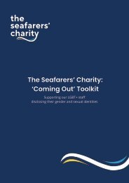 The Seafarers' Charity - Coming Out Toolkit