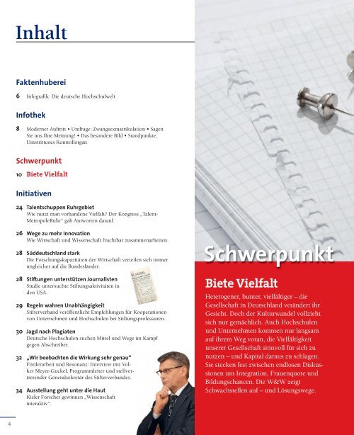 wuw_2011-03.pdf - Stifterverband für die Deutsche Wissenschaft