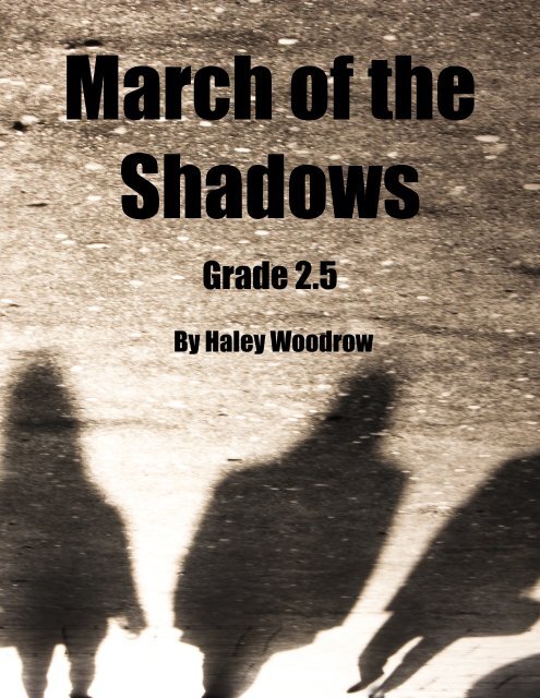 March of the Shadows - Full Score