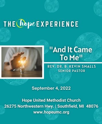 September 4, 2022 Bulletin - 13TH SUNDAY AFTER PENTECOST