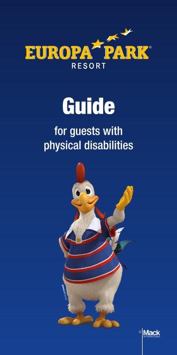 Europa-Park Guide for visitors with physical disabilities