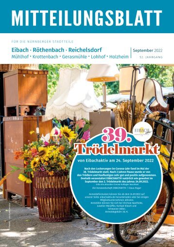 Mitteilungsblatt Nürnberg-Eibach/Reichelsdorf/Röthenbach - September 2022