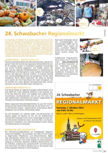 Mitteilungsblatt Wendelstein+Schwanstetten September 2022