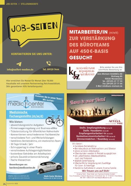 Mitteilungsblatt Wendelstein+Schwanstetten September 2022