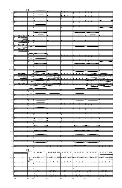 Grosso Blue for Clarinet Trio and Wind Ensemble - Full Score
