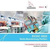Berlin-Brandenburg at ECOC 2022