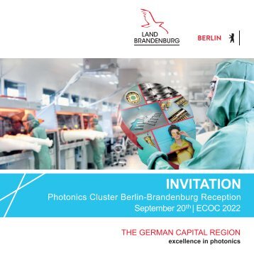 Berlin-Brandenburg Reception at ECOC 2022