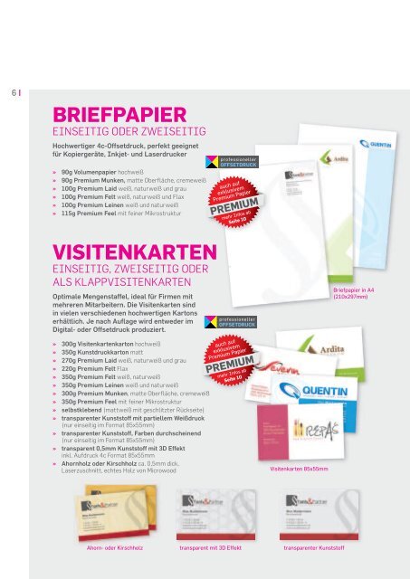 Katalog Druck