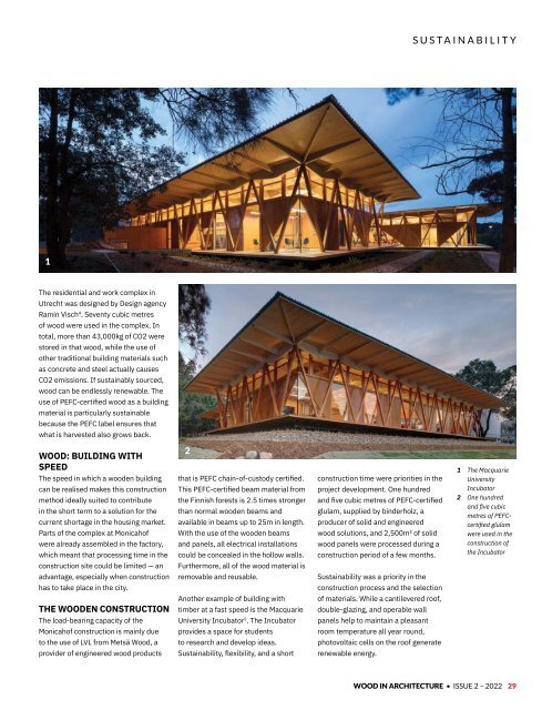 Wood In Architecture Issue 2, 2022