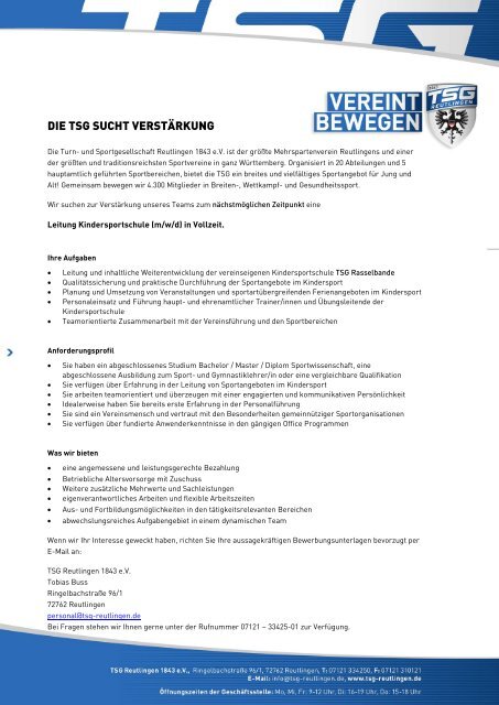 TSG Reutlingen_Report III 2022_DIGITAL