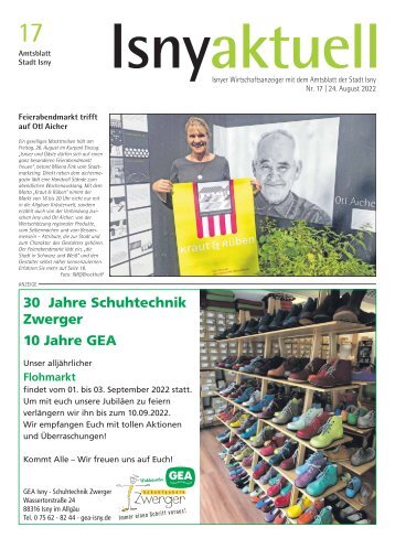 Isny Aktuell 06.09.2022