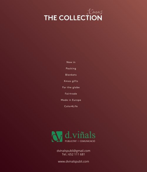 Catalogo Xmas Collection 2022 - David Viñals Publicidad
