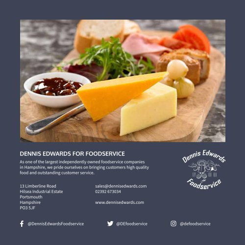 Introducing Dennis Edwards for Foodservice