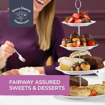 Dennis Edwards Desserts Range