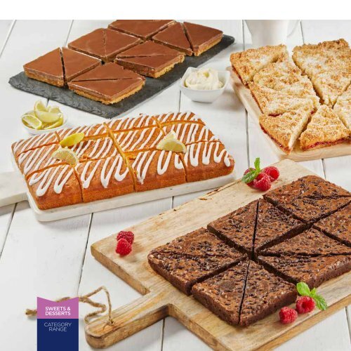 Dennis Edwards Desserts Range