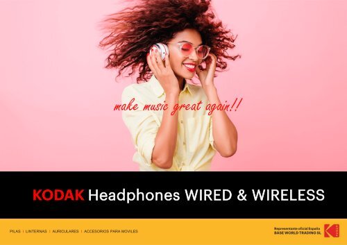 Kodak BWT Accesorios Moviles & Auriculares