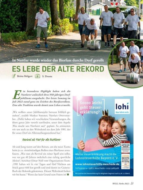 WOLL Magazin 2022.3 Herbst