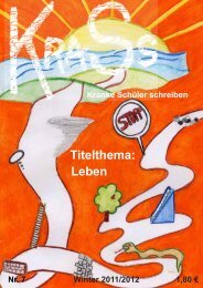 Titelthema: Leben - Alfred-Adler-Schule