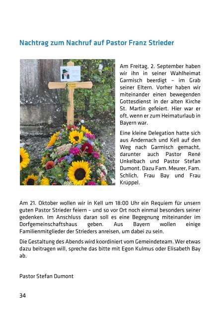 Herbstpfarrbrief 2022