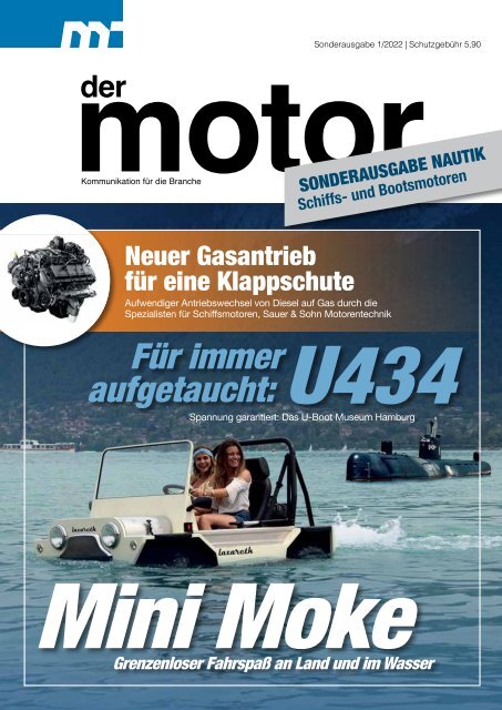 der motor – Sonderausgabe Nautik 2022 – Kommunikation für die Branche