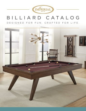Imperial Billiard Catalog