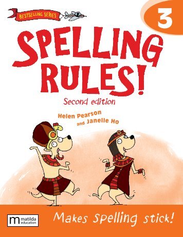 Spelling Rules 3 2e sample/look inside 