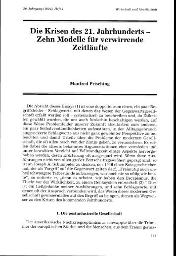 Die Krisen des 21. Jahrhunderts Zehn Modelle für verwirrende ...