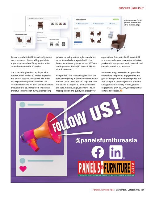 Panels & Furniture Asia September/October 2022