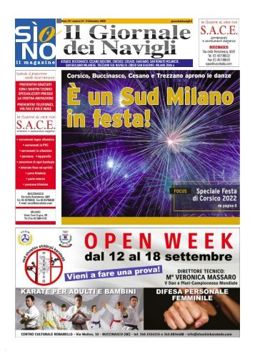 Giornale dei Navigli n. 31 - 9 settembre 2022