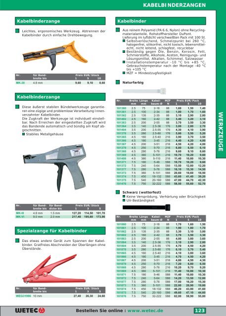 Elektronik-Preiskatalog