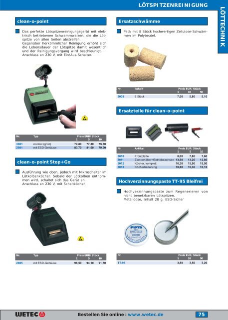 Elektronik-Preiskatalog