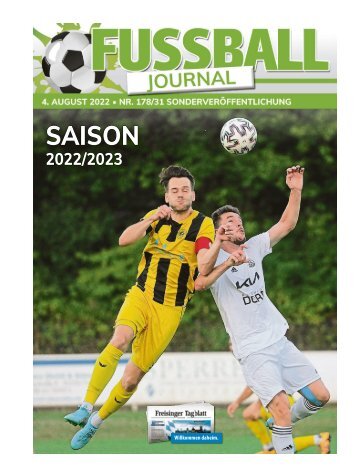 Fußball Journal Saison 2022/2023: Spannung und Emotionen im regionalen Fußball