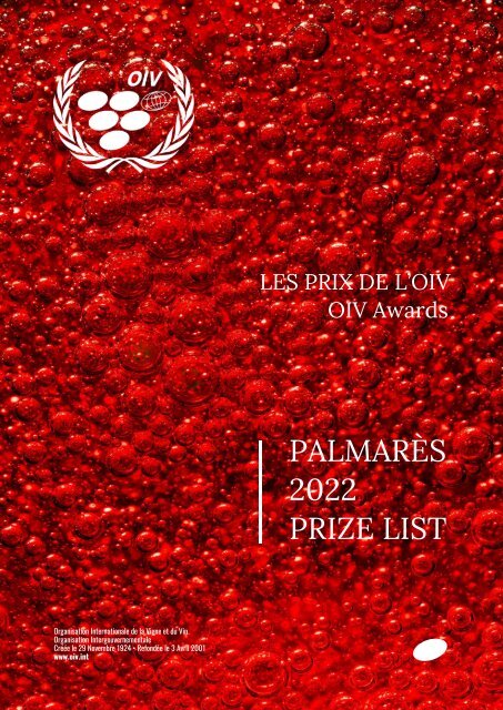 palmares-oiv2022 LIVRES