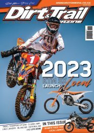 Dirt and Trail August 2022
