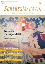 SchlossMagazin Augsburg+Umgebung September 09 +10-2022