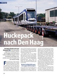 Huckepack nach Den Haag - Universal Transport