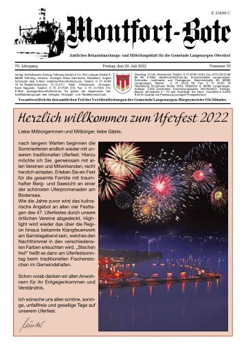 Montfort-Bote 29.07.2022
