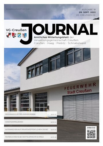 Creußen Journal - Ausgabe 09.09.2022