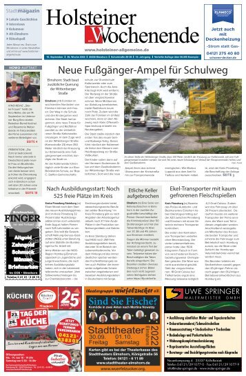 Holsteiner am Wochenende 36 2022