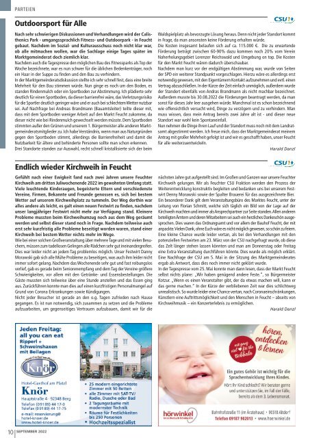 Reichswaldblatt - September 2022