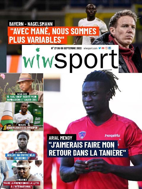 wiwsport n27 - 09 septembre 2022