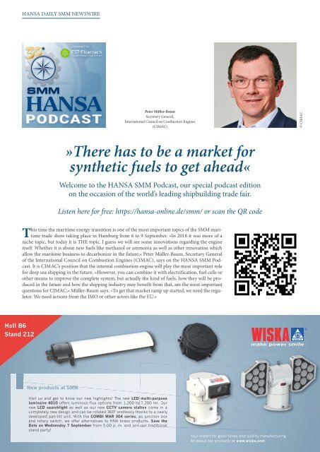 HANSA SMM DAILY Newswire - Day 3