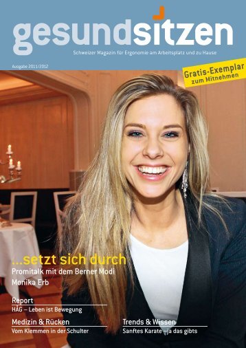 Gesundsitzen Ausgabe 2011/2012