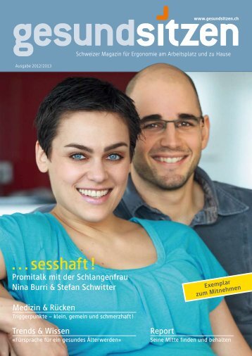 Gesundsitzen Ausgabe 2012/2013