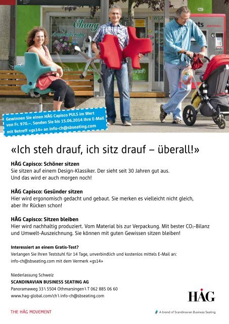 Gesundsitzen Ausgabe 2013/2014