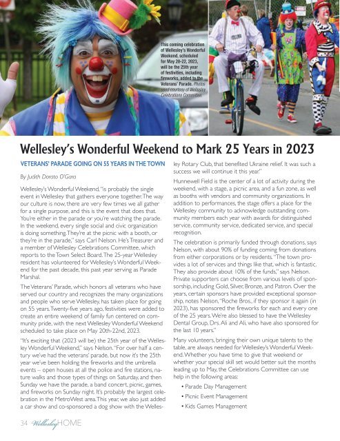 Wellesley Home Magazine 2022-23
