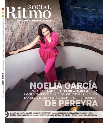 Ritmo Social - Portada Noelia García de Pereyra 